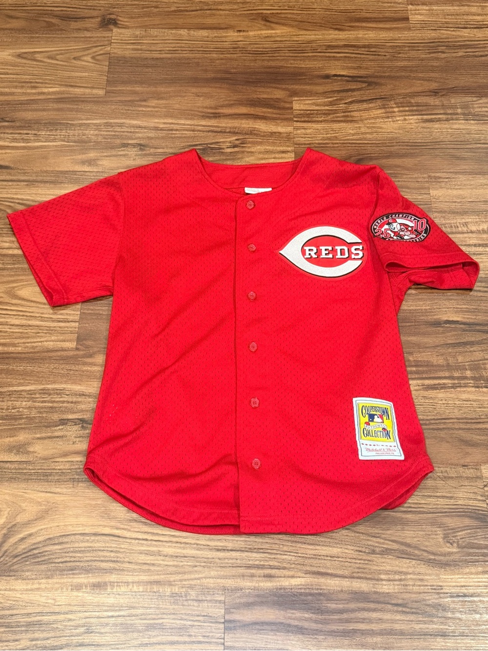 Mitchell And Ness 2000 Cincinnati Reds Ken Griffey Jr MLB Jersey Men’s M
